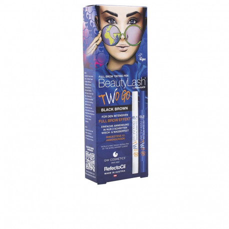 Refectocil kulmuvärv Beauty Lash Two Go 2u, mustjaspruun