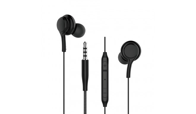 WIWU wired earphones EB310 jack 3,5mm black