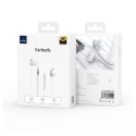 WIWU wired earphones EB310 jack 3,5mm white
