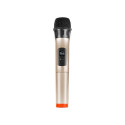 Wireless dynamic microphone UHF PULUZ PU628J 3.5mm (gold)