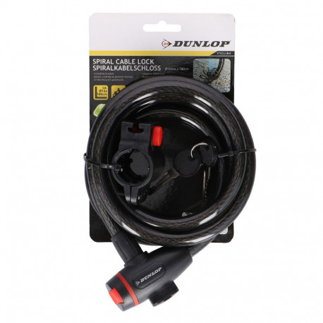 Dunlop spiraalne jalgrattalukk ST 56376 12mm