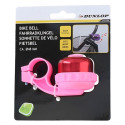 Dzwonek rowerowy Dunlop śr.48mm różowy 2053127