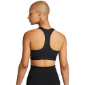 Stanik sportowy Nike Swoosh Nesium Support czarny DX6821 010 XS