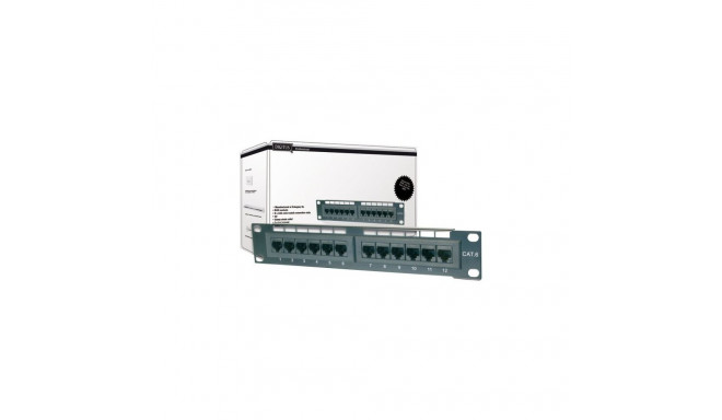 DIGITUS Patch Panel Cat5e 12-Port 10inch shielded