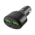 NATEC Car charger Coney 2x USB 1x USB-C PD 3.0 84W QC3.0