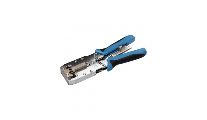 NETRACK 100-07 Netrack modular crimping tool RJ45 8p+6p+4p+AMP cat. 6, pressure control