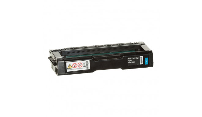 RICOH CT220CYN tsüaan toonerikassett (2300 lehekülge) Aficio SP C220N/S SP C221N/SF SP C222DN/SF SP 
