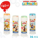 Burbuļu Pūtējs Mickey Mouse 60 ml 3,8 x 11,5 x 3,8 cm (216 gb.)