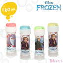 Burbuļu Pūtējs Frozen 60 ml 3,8 x 11,5 x 3,8 cm (216 gb.)