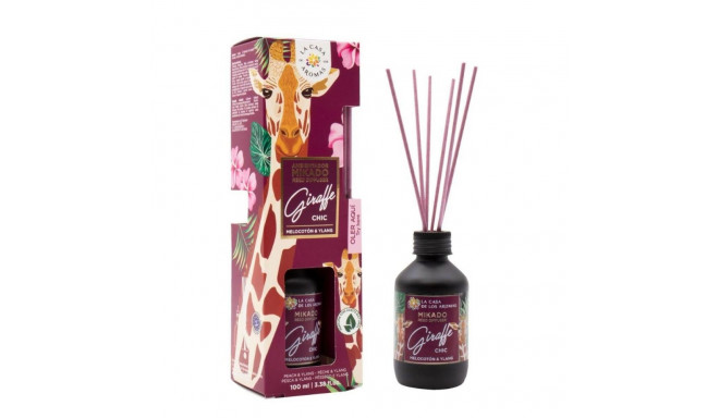 Perfume Sticks La Casa de los Aromas Giraffe Chic Peach Ylang Ylang (100 ml)