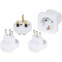 Vivanco travel adapter Europe 4pcs (36217)