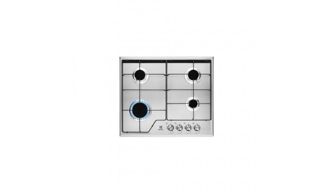 Electrolux KGS6424BX Stainless steel Built-in 60 cm Gas 4 zone(s)