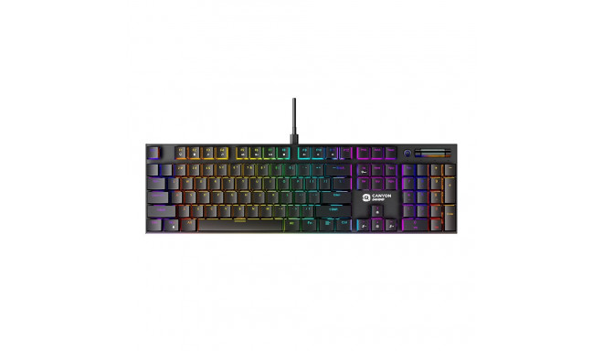 CANYON keyboard Cometstrike GK-55 EN/RU Wired