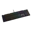 CANYON Cometstrike GK-55, 104keys Mechanical keyboard, 50million times life, GTMX red switch, RGB ba