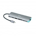 i-tec USB-C Metal Nano Docking Station 1x HDMI 4K czytnik kart LAN Audio PD 100W - Stacja dokująca