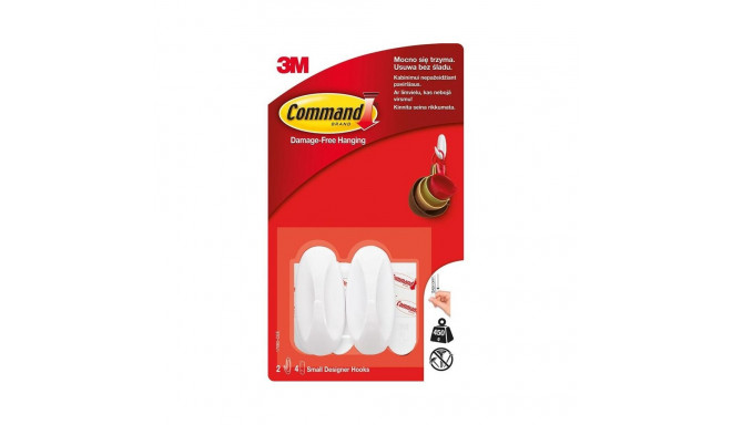 COMMAND 17082 konksud S suurus 450kg 2 tk