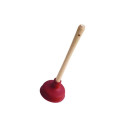 PLUNGER WITH WOODEN HOLDER