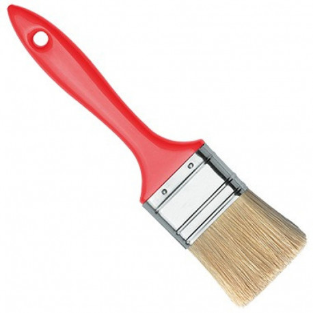 Pintsel 30mm, lapik, plastist käepide