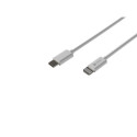 LIGHTNING(M)->USB-C(M) CABLE 2M WHITE MFI NATEC PRATI