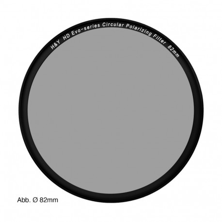 H&Y tsirkulaarne polarisatsioonifilter HD EVO 72mm