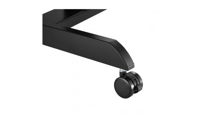Maclean Laptop Table, Height Adjustable, for Standing Up Work, Max Height 113cm, MC-892B