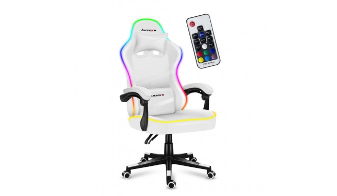 Gaming chair - Huzaro Force 4.4 RGB White