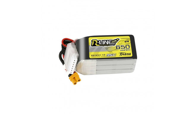 Battery Tattu R-Line 650mAh 22,2V 95C 6S1P XT30U-F