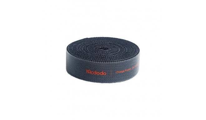 Velcro tape, cable organizer Mcdodo VS-0960 1m (black)