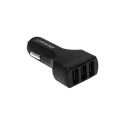 QOLTEC 50027 Qoltec Car charger 12V-24V   24W   5V   4.8A   3xUSB