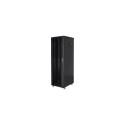 LANBERG rack cabinet 19inch free-standing 42U/600x1000 self-assembly flat pack black