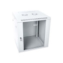 DIGITUS DN-W19 12U/600 DIGITUS Wallmount cabinet 12U, 600x600mm, grey RAL 7035