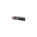 LANBERG PDU-04E04I-0200-BK Lanberg PDU 1U 16A, 8 sockets ( 4xE-4xIEC ), 2m, Black