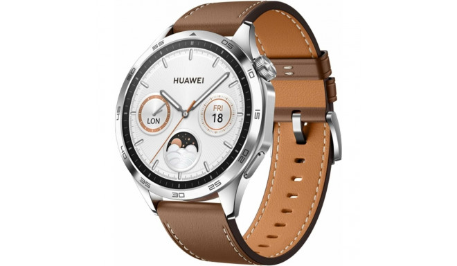 Nutikell Huawei GT4 Ø 46 mm Pruun 1,43"
