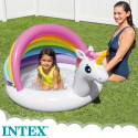 Täispuhutav lastebassein Intex Ükssarvik Varikatus 45 L 102 x 69 x 127 cm (6 Ühikut)
