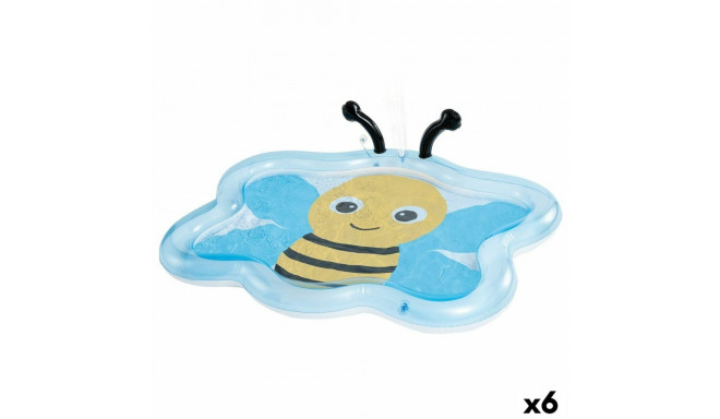 Inflatable Paddling Pool for Children Intex Bee 56 L 127 x 102 x 28 cm (6 Units)