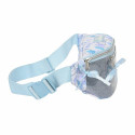Belt Pouch Frozen Memories Silver Blue White (23 x 12 x 9 cm)