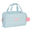 Moos toiletry bag Garden 31x14x19cm, turquoise