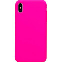 Evelatus Apple iPhone XR Premium Soft Touch Silicone Case Hot Pink