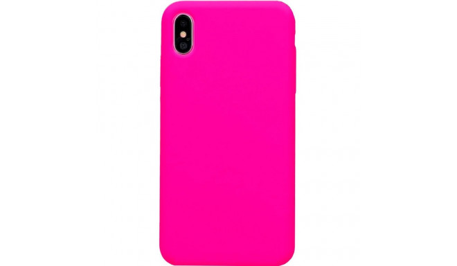 Evelatus Apple iPhone XR Premium Soft Touch Silicone Case Hot Pink