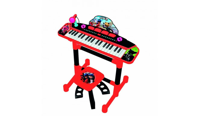 Electric Piano Lady Bug Red