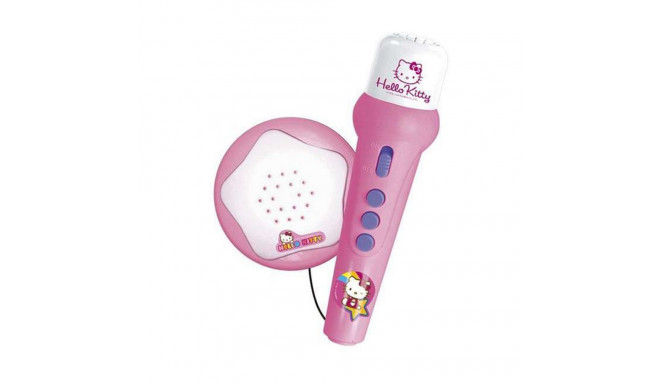 Karaoke Microphone Hello Kitty Fuchsia Pink