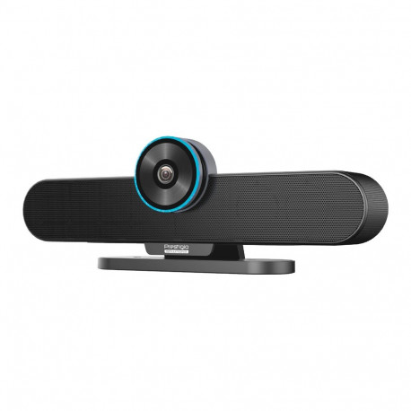 Prestigio Solutions Video Conferencing Collaboration Bar Gamma: 4K UHD, 8.5MP, 6 mic, 6m (Range), 2 