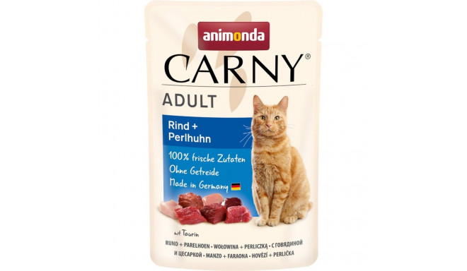 ANIMONDA Carny Adult Beef and guinea fowl - wet cat food - 85g