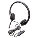 Logitech H340 USB Computer Headset Wired Head-band Office/Call center USB Type-A Black