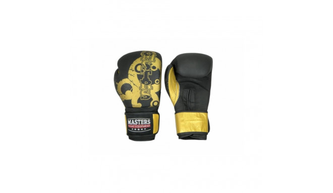 Boxing gloves Masters Rbt 01256-Gold-10 (biały)