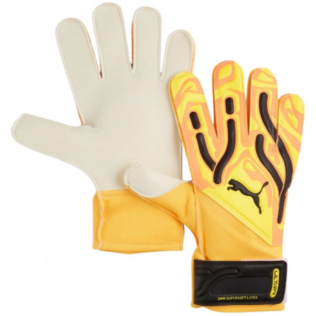 Rękawice bramkarskie Puma Ultra Play RC żółte 41862 09 9