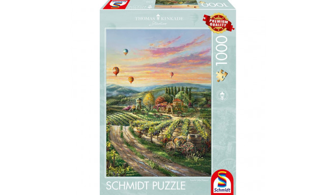 Schmidt Games Thomas Kinkade Studios: Peaceful Valley Vineyard, Puzzle