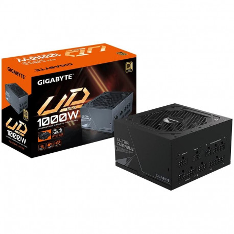 GIGABYTE GP-UD1000GM PG5 1000W rev.2.0, PC power supply (black, 5x PCIe, cable management, 1000 watt