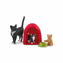 Schleich Farm World fun for cute cats, play figure