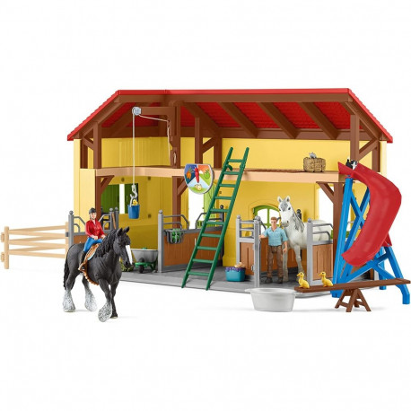 Schleich Farm World horse stable, play figure